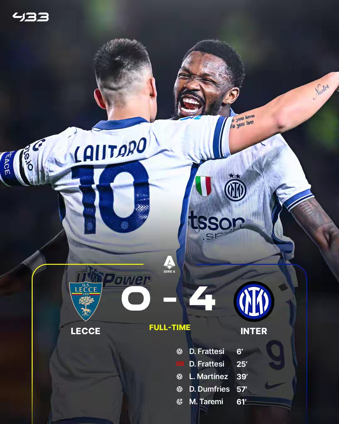 意甲夺冠热门负于实力弱旅，遭遇意外失利的简单介绍